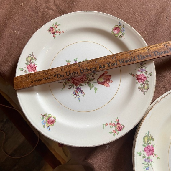 Partial Set of Antique Homer Laughlin/Household Institute Priscilla Dishes 12 pc - Picture 5 of 9